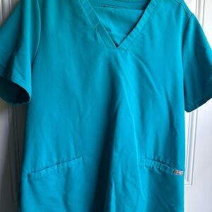 Figs Women's Scrub Set in Teal